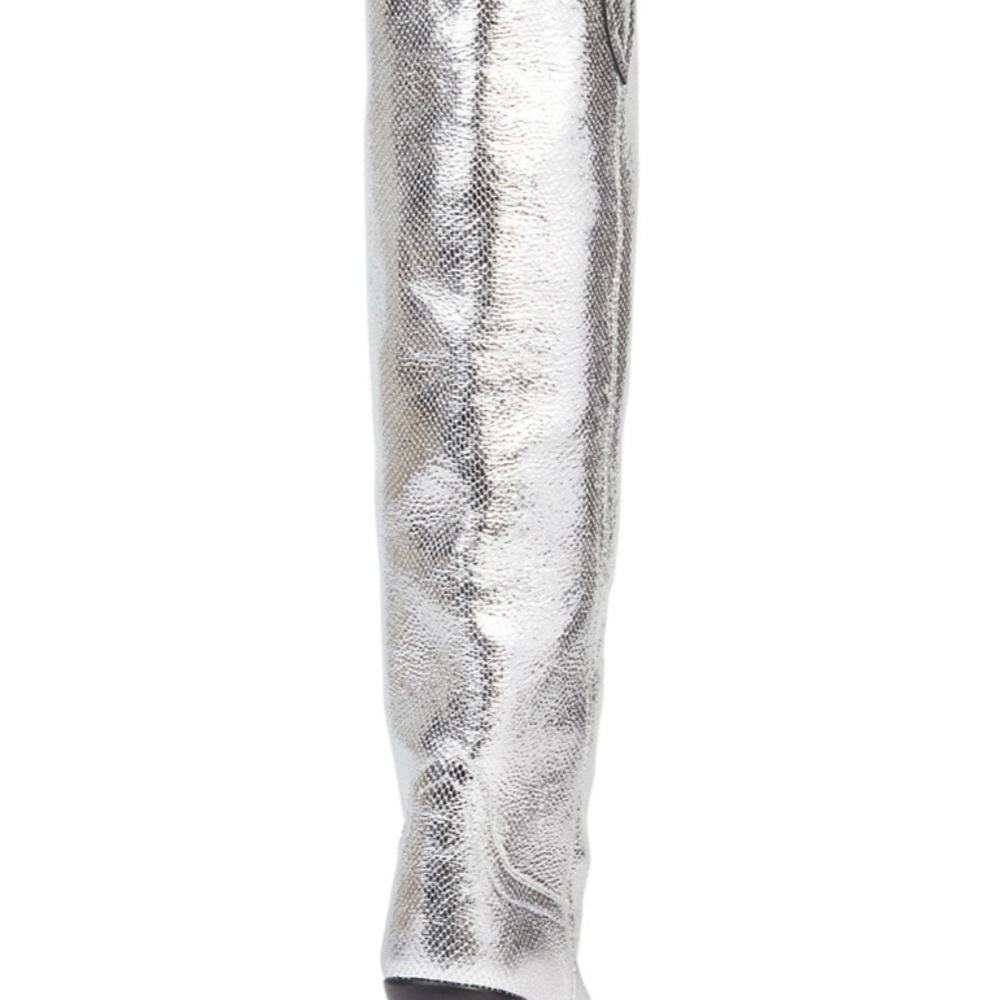 Isabel Marant western silver metallic boot eu40 - Picture 2 of 13